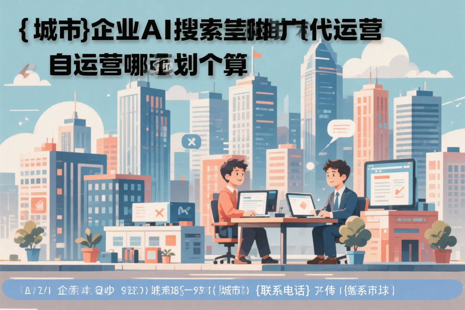 昆明企业AI搜索推广代运营和自运营哪个更划算