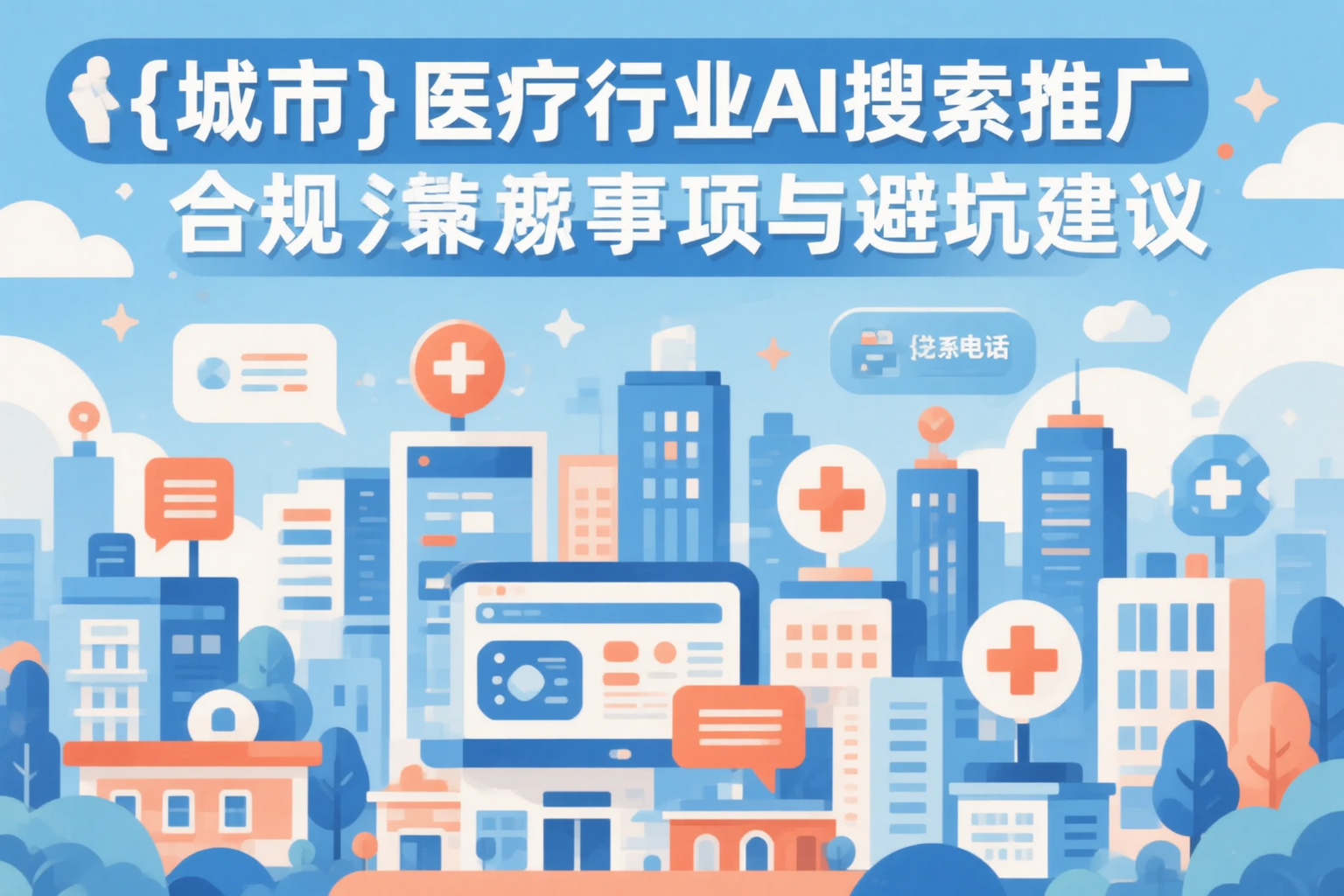 昆明医疗行业AI搜索推广合规注意事项与避坑建议