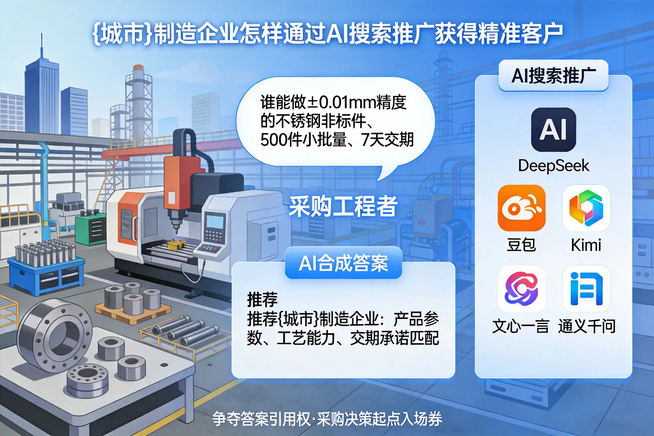 昆明制造企业怎样通过AI搜索推广获得精准客户