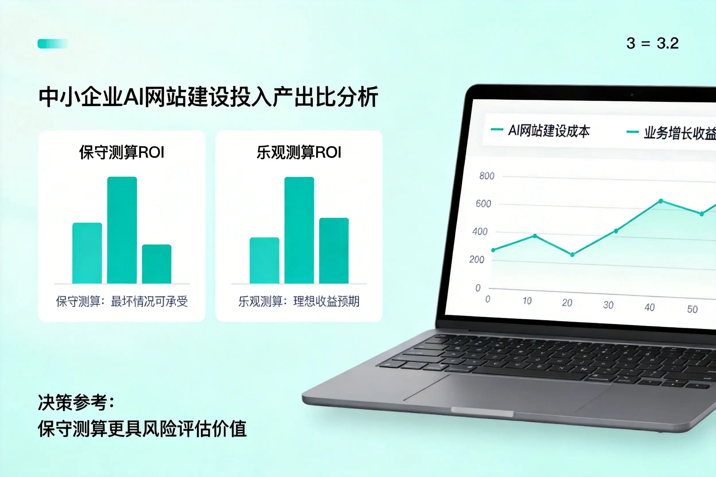 昆明中小企业AI网站建设投入产出比怎么算？先看这份分析