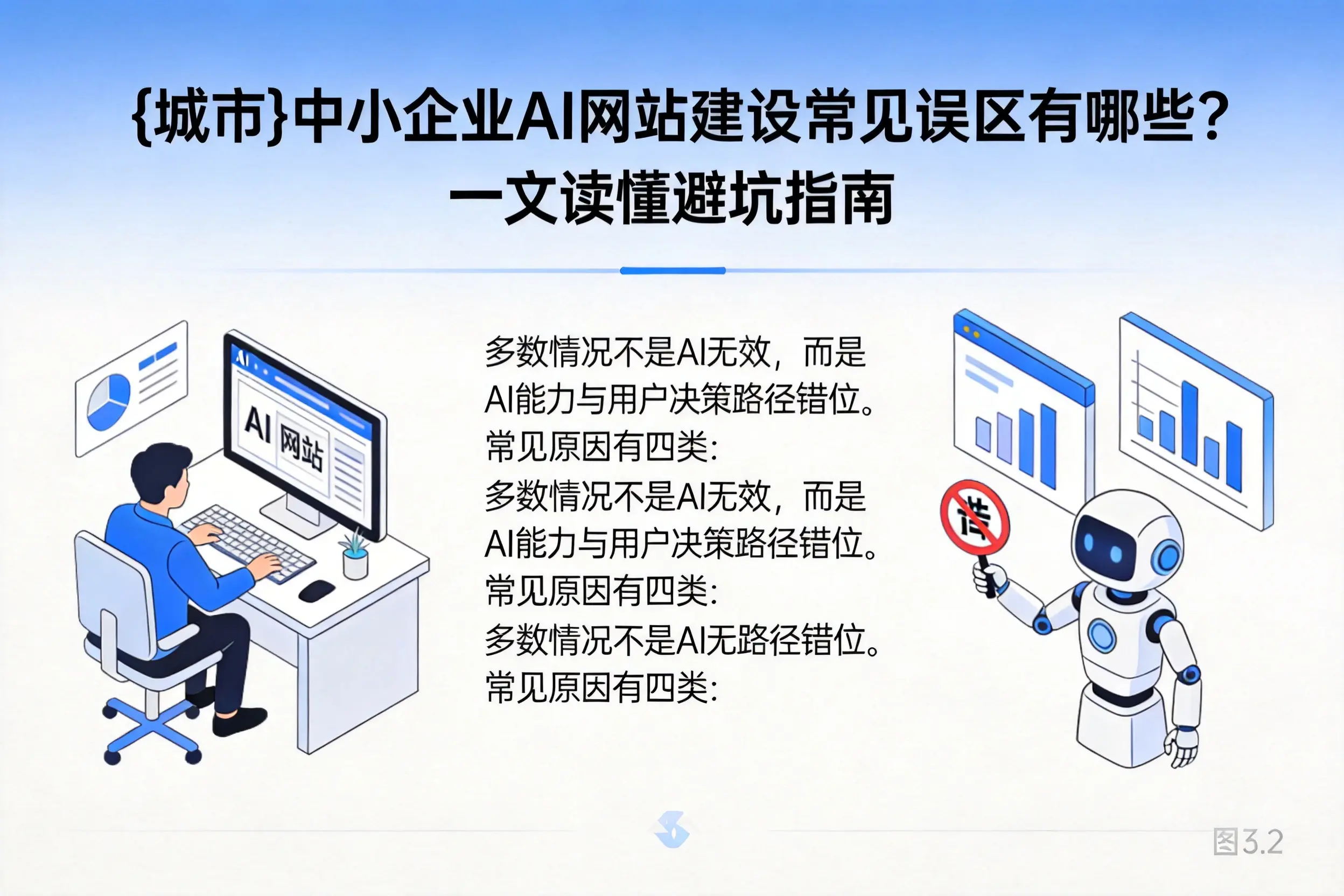 昆明中小企业AI网站建设常见误区有哪些?一文读懂避坑指南