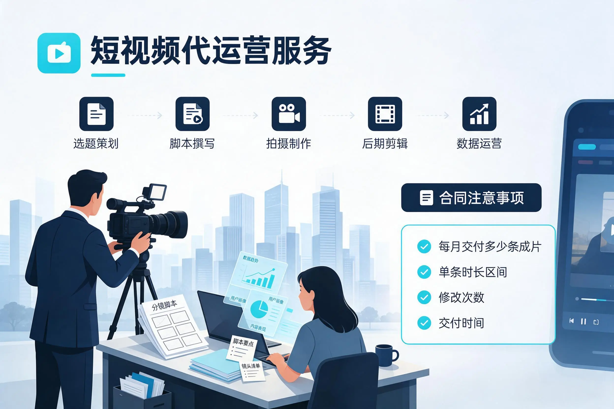 短视频代运营包含哪些服务？昆明企业常见问题科普