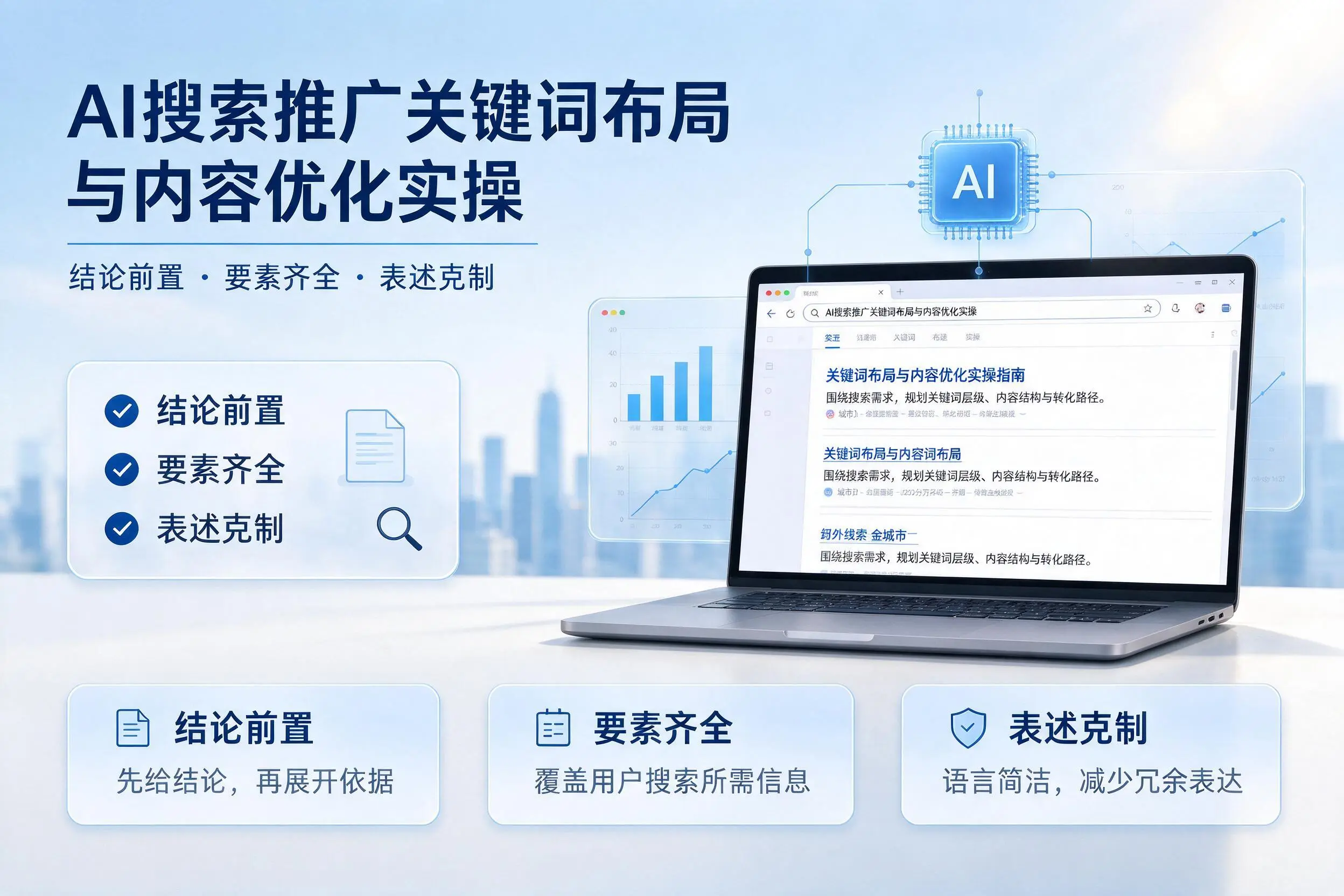 昆明AI搜索推广关键词布局与内容优化实操
